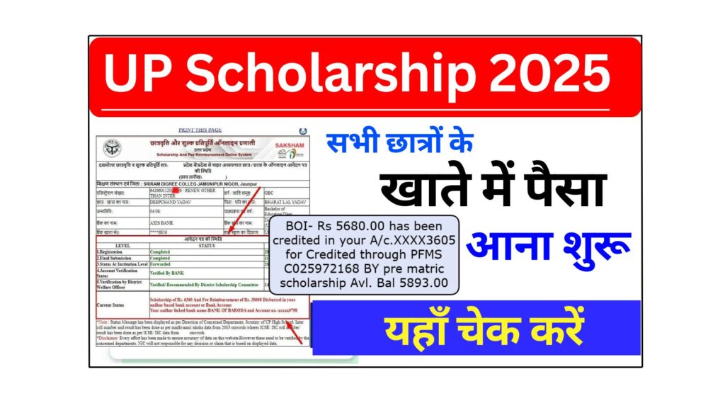 UP Scholarship 2025