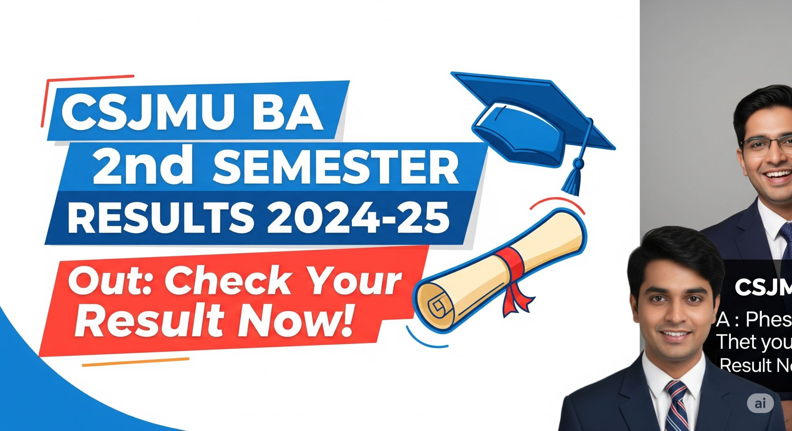 CSJMU BA 2nd Semester Result 2024-25 रिजल्ट घोषित, यहाँ से देखें अपना परिणाम