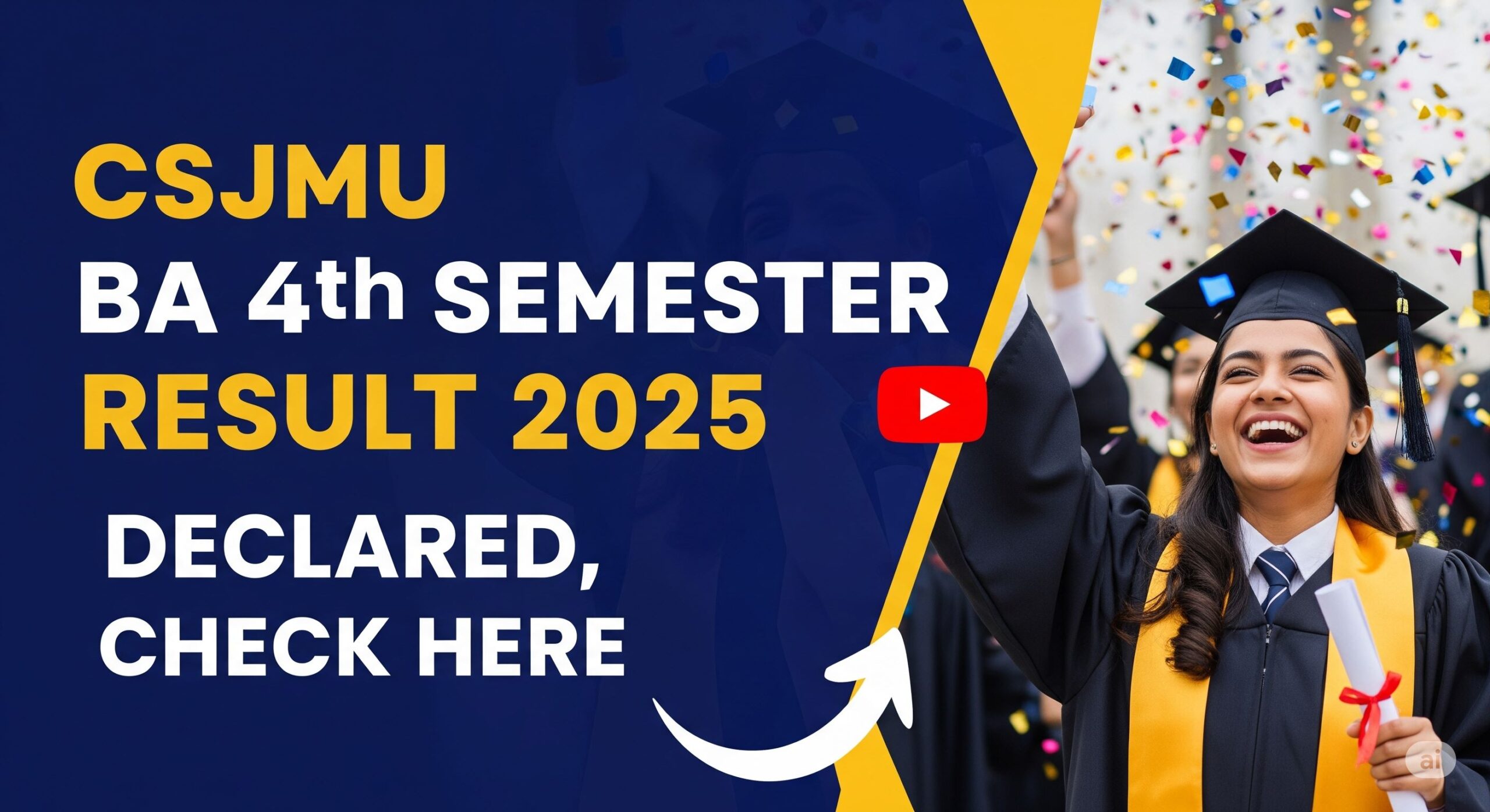 CSJMU BA 4th Semester Result 2025 Declared, Check Here